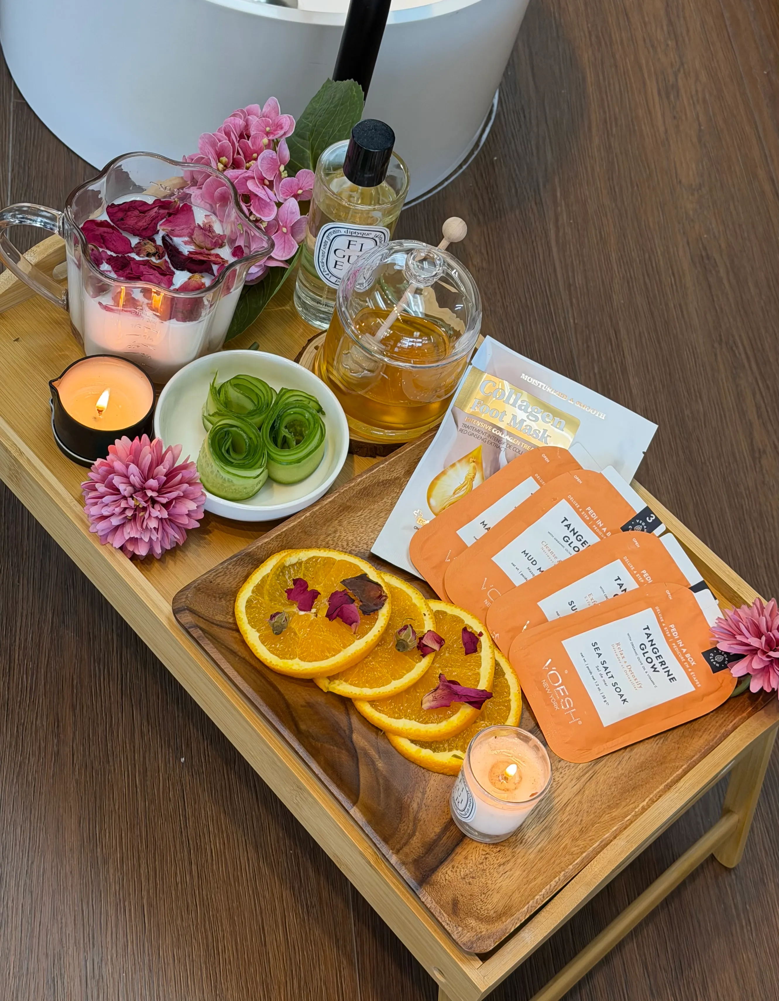 Pedicure spa tray